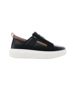 ALEXANDER SMITH Sneakers Eco-Wembley Uomo Nero Marrone AEAYWAU18BBO