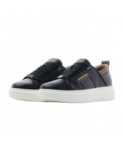 ALEXANDER SMITH Sneakers Eco-Wembley Uomo Nero Marrone AEAYWAU18BBO