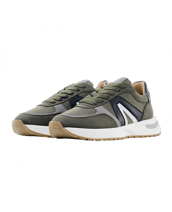 ALEXANDER SMITH Sneakers Hyde Uomo Verde militare ASAYS1U94MTY