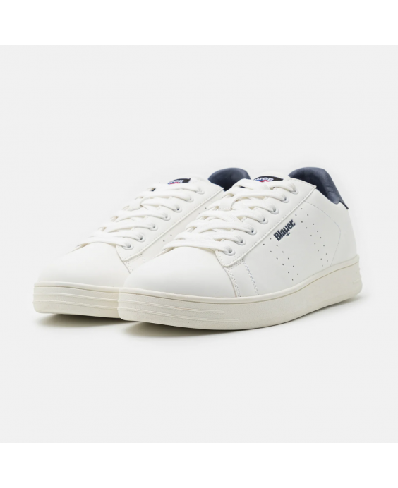 BLAUER Sneakers Grant01 Uomo Bianco Blu navy F3GRANT01-PUC