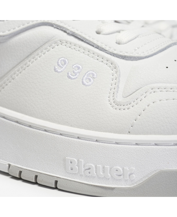 BLAUER Sneakers Harper08 Uomo Bianco F3HARPER08-LEA