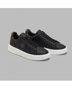 BLAUER Sneakers Buck01 Uomo Nero Bianco F4BUCK01-LEA