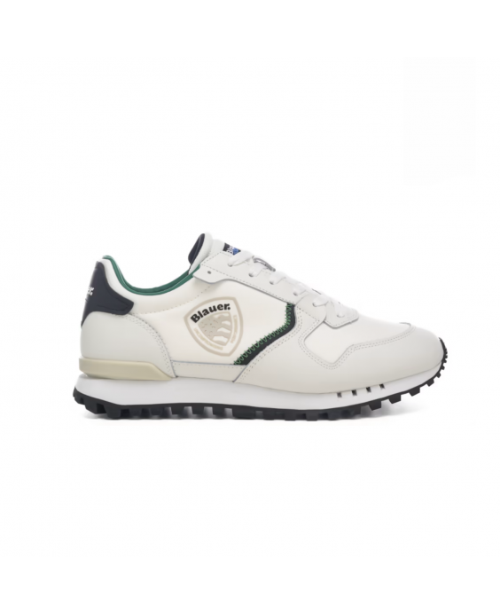 BLAUER Sneakers Dixon02 Uomo Bianco Verde S4DIXON02-NYL