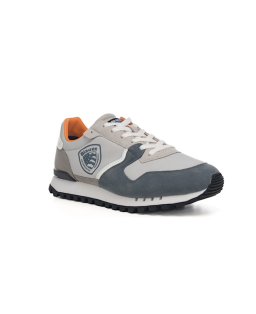 BLAUER Sneakers Dixon02 Uomo Avio Grigio S4DIXON02-NYS