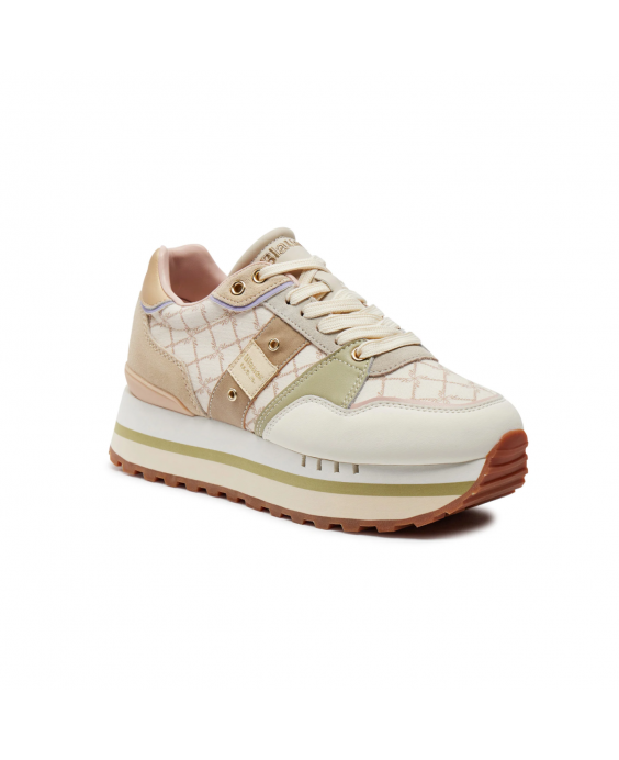 BLAUER Sneakers Epps01 Donna Fantasia Beige S4EPPS01-ALS