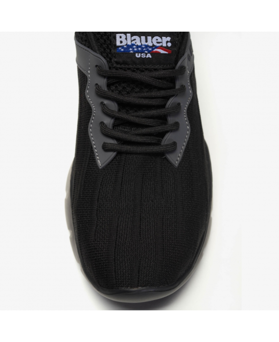 BLAUER Sneakers Huletto01 Uomo Nero S4HULETTO01-KNI