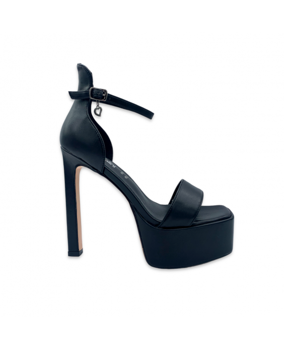 BRACCIALINI Sandalo Donna Nero F38_CALF-BLACK