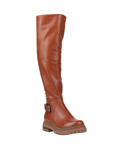 BRACCIALINI Stivale con fibbia Donna Cognac TB42A_BRASC-COGNAC