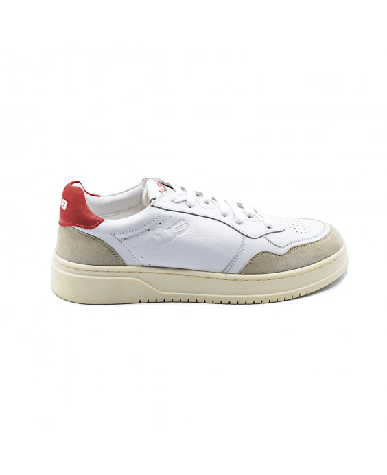 CESARE PACIOTTI 4US Sneakers Aron Uomo Bianco Rosso ARON