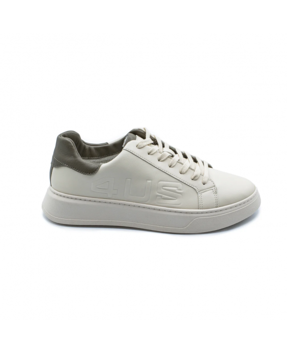 CESARE PACIOTTI 4US Sneakers Larry Uomo Bianco Verde LARRY_24136