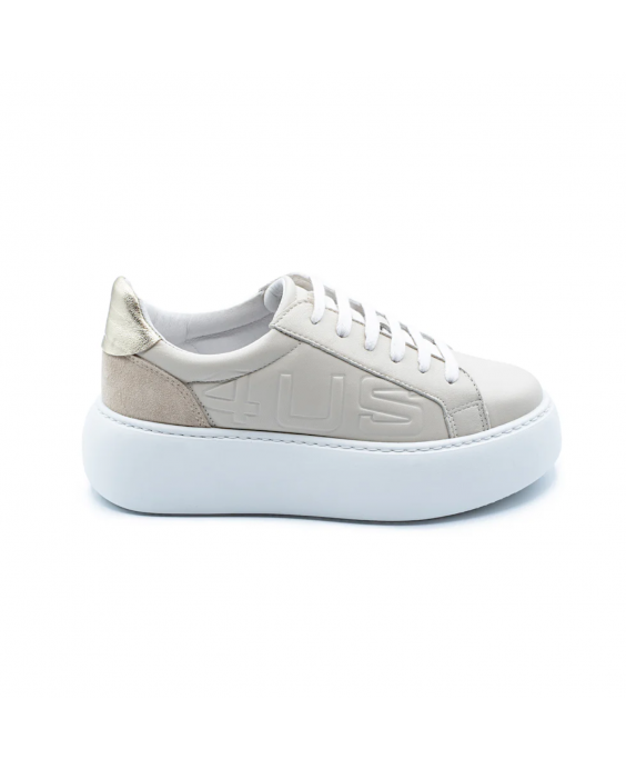 CESARE PACIOTTI 4US Sneakers Sharon Donna Latte Platino SHARON24_502702