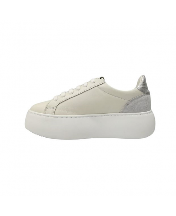 CESARE PACIOTTI 4US Sneakers Sharon Donna Bianco Argento SHARON24_24146