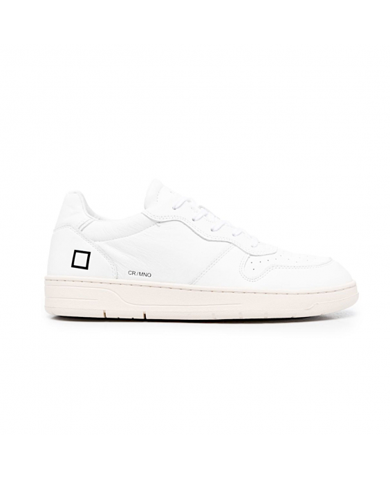 D.A.T.E. Sneakers Court Mono Uomo Bianco M381-CR-MN-WH