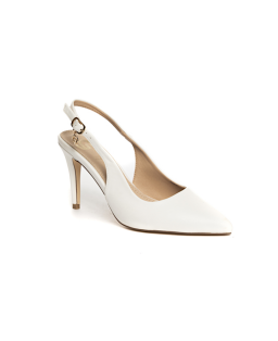 GOLD&GOLD Decolletè Slingback Donna Bianco A23GP383BI