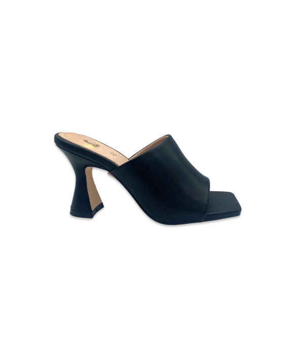 GOLD&GOLD Ciabatta con tacco Donna Nero GP23-460