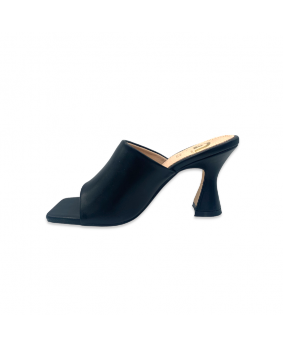 GOLD&GOLD Ciabatta con tacco Donna Nero GP23-460