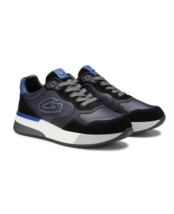 GUARDIANI Sneakers Winner Uomo Nero Blu AGM013112