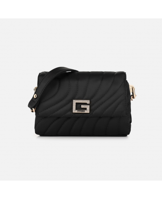 GUESS Borsa a tracolla Janek Mini Donna Nero EG922378