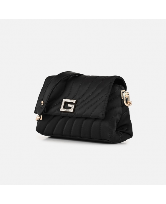 GUESS Borsa a tracolla Janek Mini Donna Nero EG922378