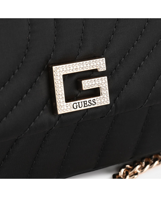 GUESS Borsa a tracolla Janek Mini Donna Nero EG922378