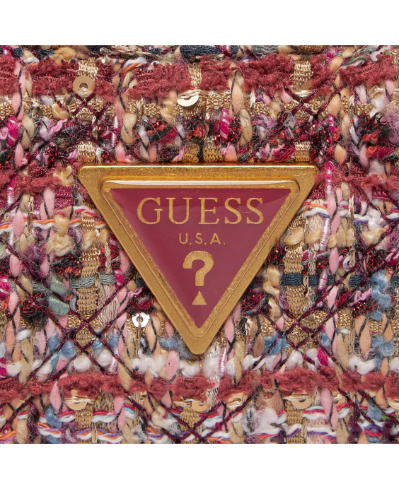 GUESS Borsa a spalla Giully Donna Viola Multicolore TE874818