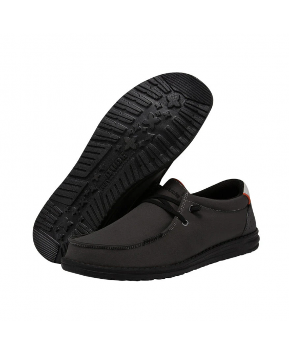 HEY DUDE Mocassino Wally Adv Uomo Nero 112410706