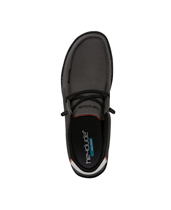 HEY DUDE Mocassino Wally Adv Uomo Nero 112410706