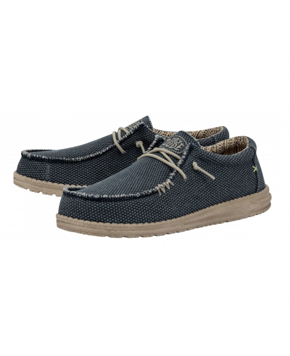 HEY DUDE Mocassino Wally Braided Uomo Blu 40003-4NM