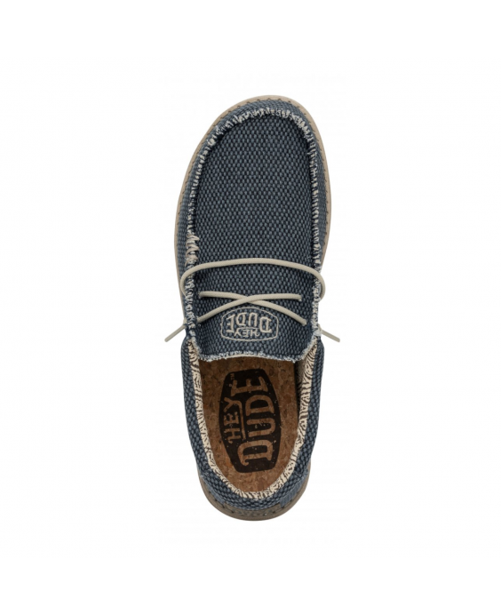 HEY DUDE Mocassino Wally Braided Uomo Blu 40003-4NM