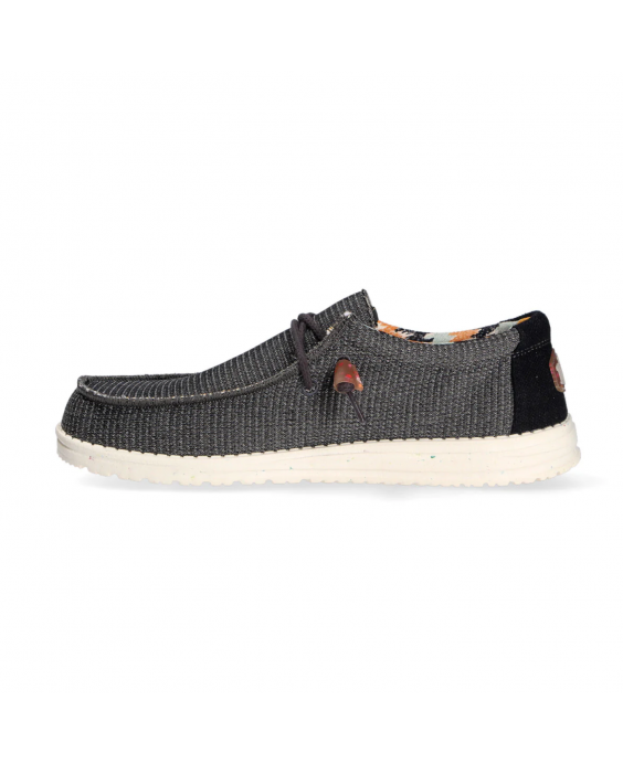 HEY DUDE Mocassino Wally Knit Uomo Grigio 40007-025