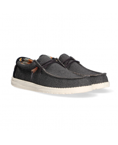 HEY DUDE Mocassino Wally Knit Uomo Grigio 40007-025