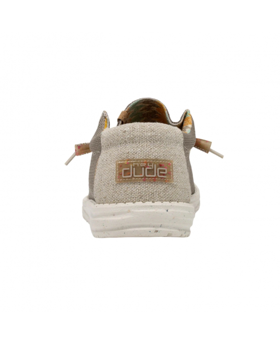 HEY DUDE Mocassino Wally Knit Uomo Beige 40007-2Z4