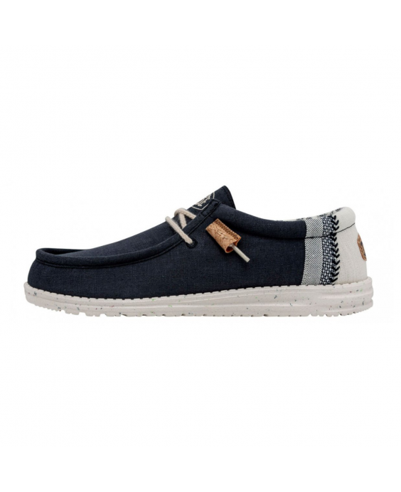 HEY DUDE Mocassino Wally Break Stitch Uomo Blu navy 40015-410