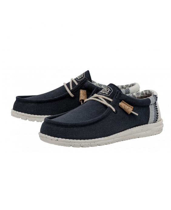 HEY DUDE Mocassino Wally Break Stitch Uomo Blu navy 40015-410