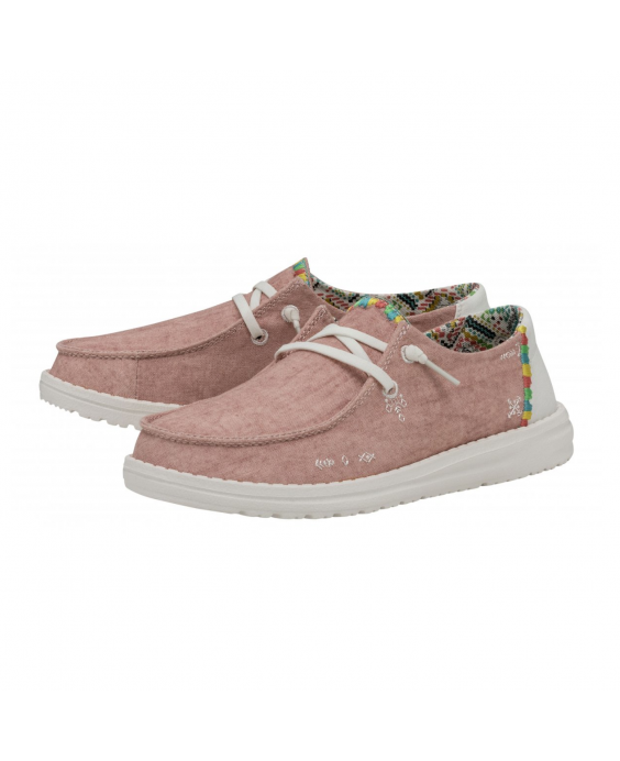 HEY DUDE Mocassino Wendy Boho Donna Rosa 40054-662