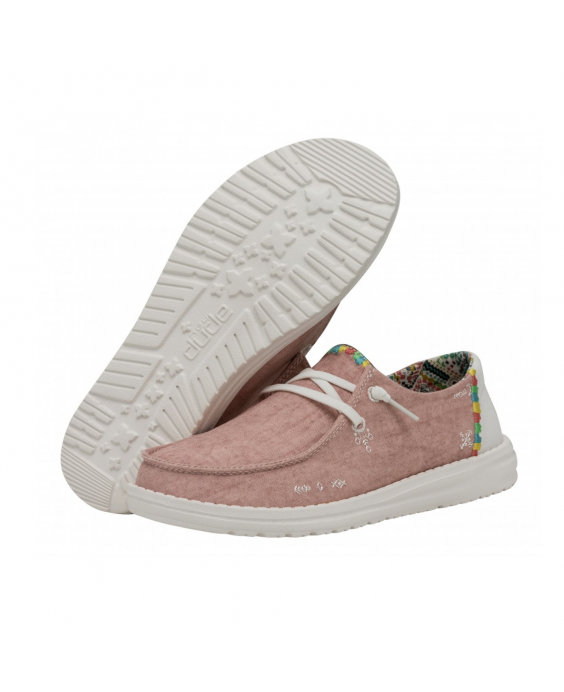 HEY DUDE Mocassino Wendy Boho Donna Rosa 40054-662