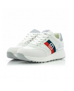 LAURA BIAGIOTTI Sneakers Donna Bianco Argento 8007