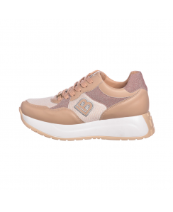 LAURA BIAGIOTTI Sneakers platform Donna Nude 8414