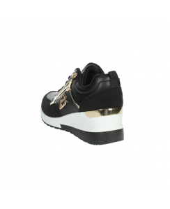 LAURA BIAGIOTTI Sneakers con zeppa Donna Nero 8416