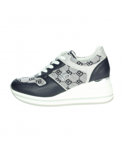 LAURA BIAGIOTTI Sneakers con zeppa Donna Blu navy 8427