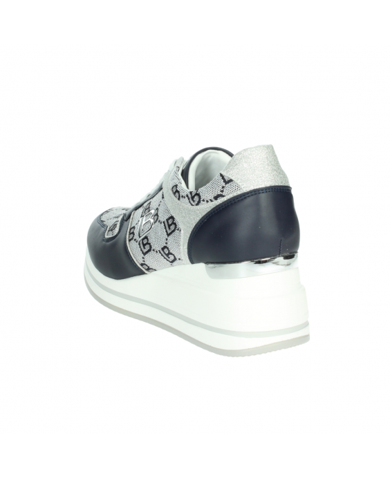 LAURA BIAGIOTTI Sneakers con zeppa Donna Blu navy 8427