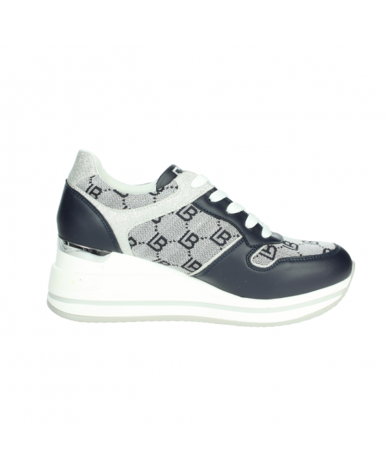 LAURA BIAGIOTTI Sneakers con zeppa Donna Blu navy 8427