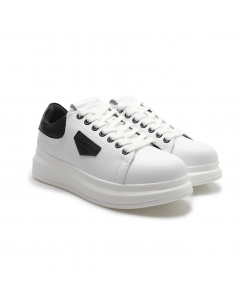 MARC ELLIS Sneakers Dahila Donna Bianco Nero DAHILA 017_WHITE-BLACK