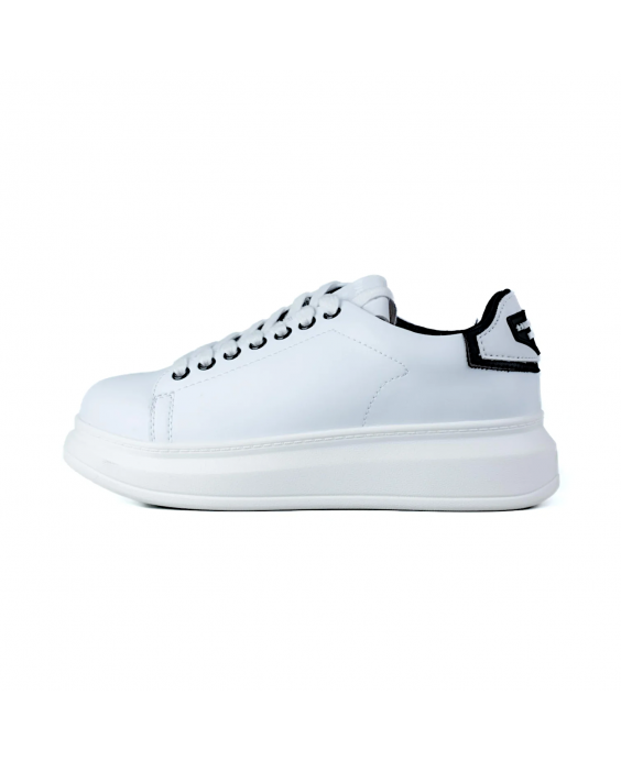 MARC ELLIS Sneakers Dahila Donna Bianco Nero DAHILA 018_WHITE-BLACK