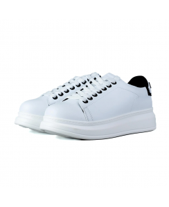 MARC ELLIS Sneakers Dahila Donna Bianco Nero DAHILA 018_WHITE-BLACK