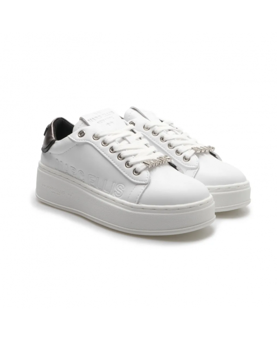 MARC ELLIS Sneakers Platform Daisy Donna Bianco DAISY 016_WHITE