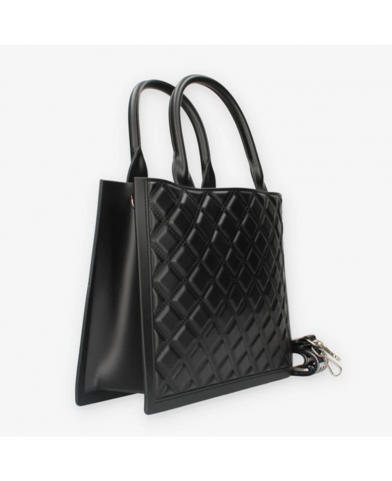 MARC ELLIS Borsa a mano Flat Buby M Donna Nero FLAT BUBY M_BLACK-SILVER