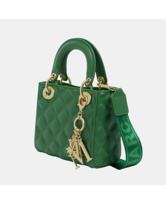 MARC ELLIS Borsa a mano Flat Missy M Donna Verde smeraldo Oro lucido FLAT MISSY M_EMERALD GREEN-LIGHT GOLD