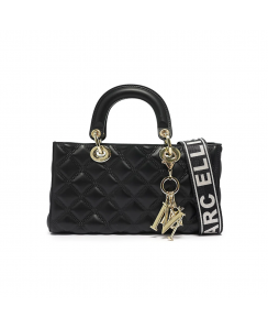 MARC ELLIS Borsa a mano Flat Missy Nanette Donna Nero Oro lucido FLAT MISSY NANETTE-BLACK-LIGHT GOLD