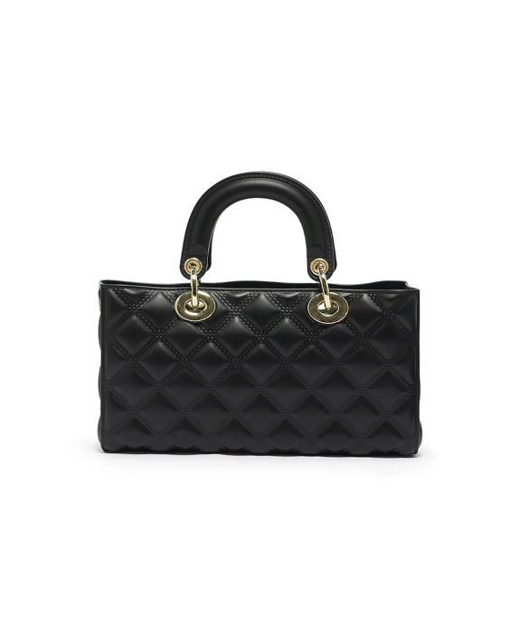 MARC ELLIS Borsa a mano Flat Missy Nanette Donna Nero Oro lucido FLAT MISSY NANETTE-BLACK-LIGHT GOLD